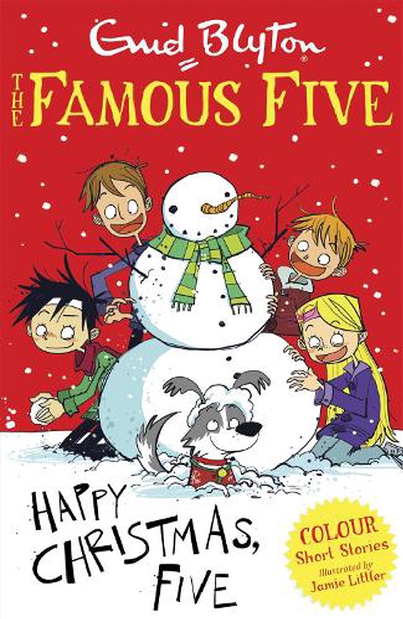 Famous Five Colour Short Stories: Happy Christmas, Five!/Product Detail/Childrens Fiction Books