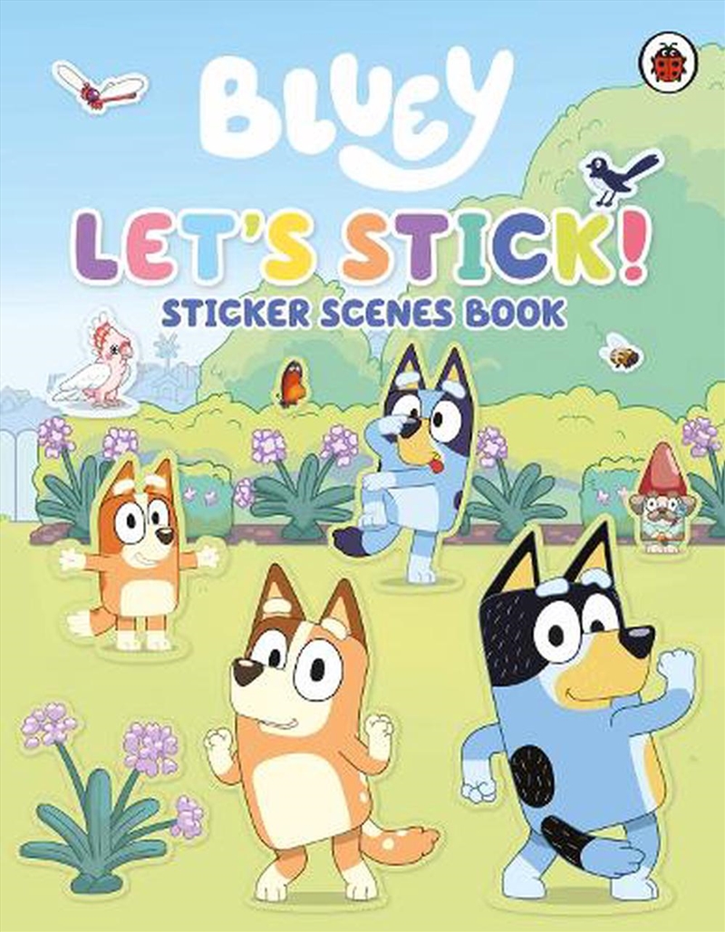 Bluey: Let'S Stick! : Sticker Scenes Book/Product Detail/Kids Activity Books