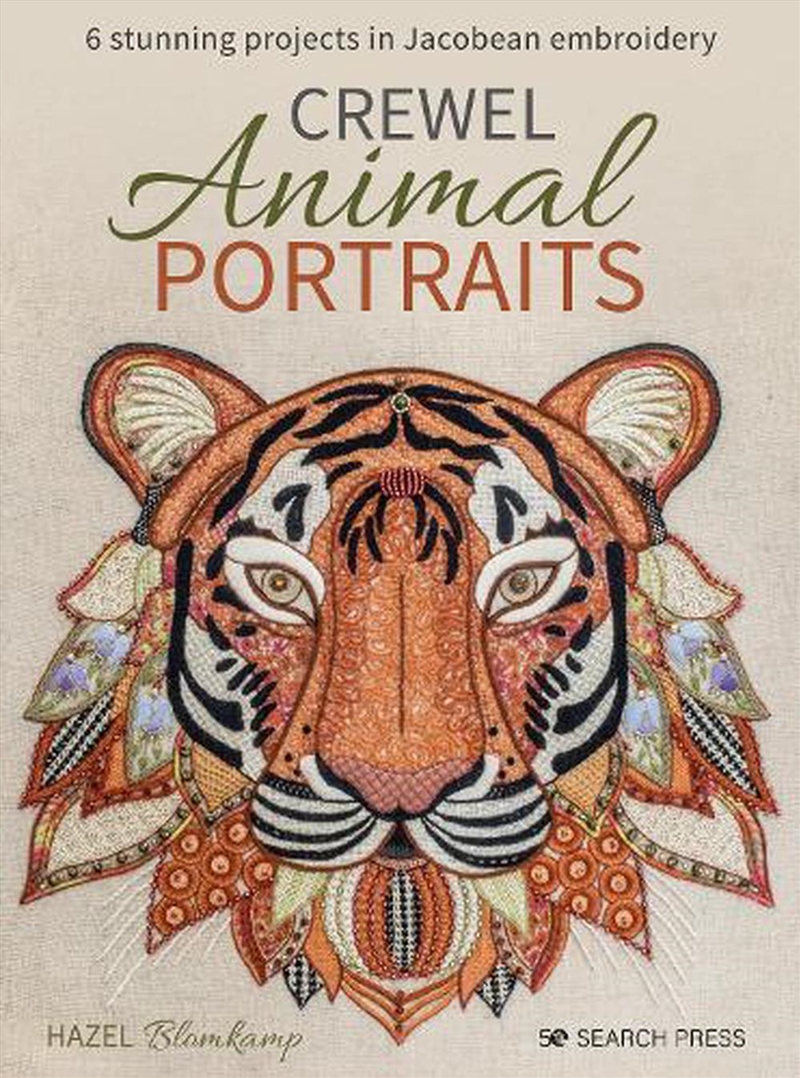 Crewel Animal Portraits : 6 Stunning Projects In Jacobean Embroidery/Product Detail/Crafts & Handiwork