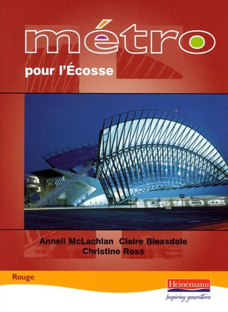 Metro Pour L'Ecosse Rouge Student Book/Product Detail/Children