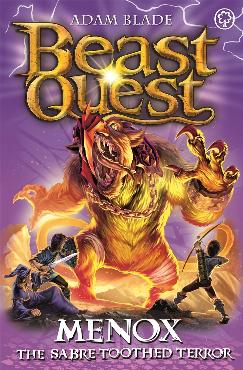 Beast Quest: Menox The Sabre-Toothed Terror : Series 22 Book 1/Product Detail/Childrens Fiction Books
