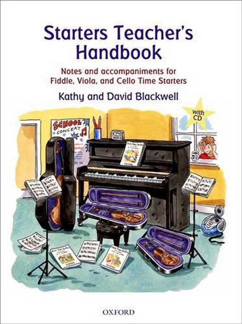 Starters Teacher'S Handbook : Notes And Accompaniments For Fiddle, Viola, And Cello Time Starters/Product Detail/Arts & Entertainment