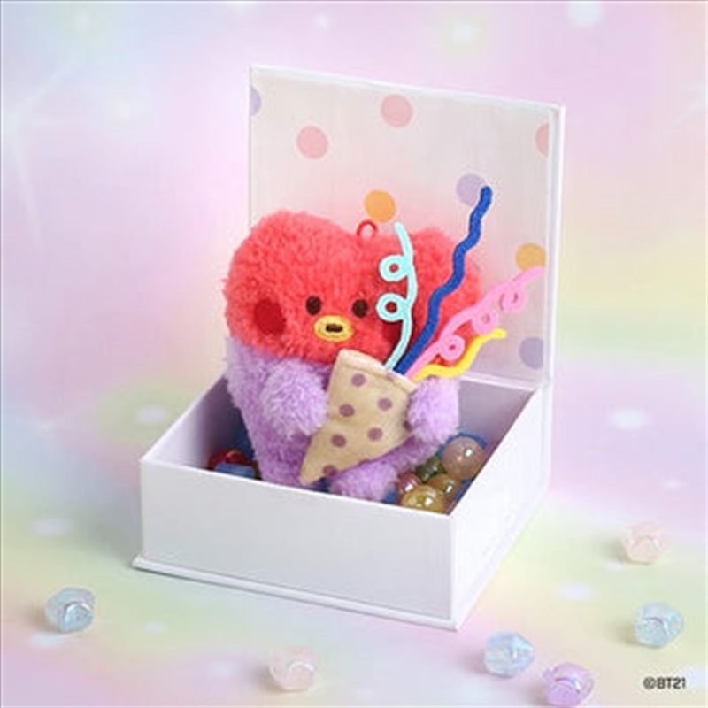Bt21 - Pongpong Surprise Plush Keyring Tata/Product Detail/KPOP Merch