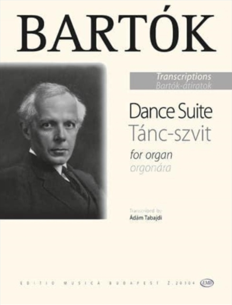 Bartok Dance Suite For Organ/Product Detail/Arts & Entertainment