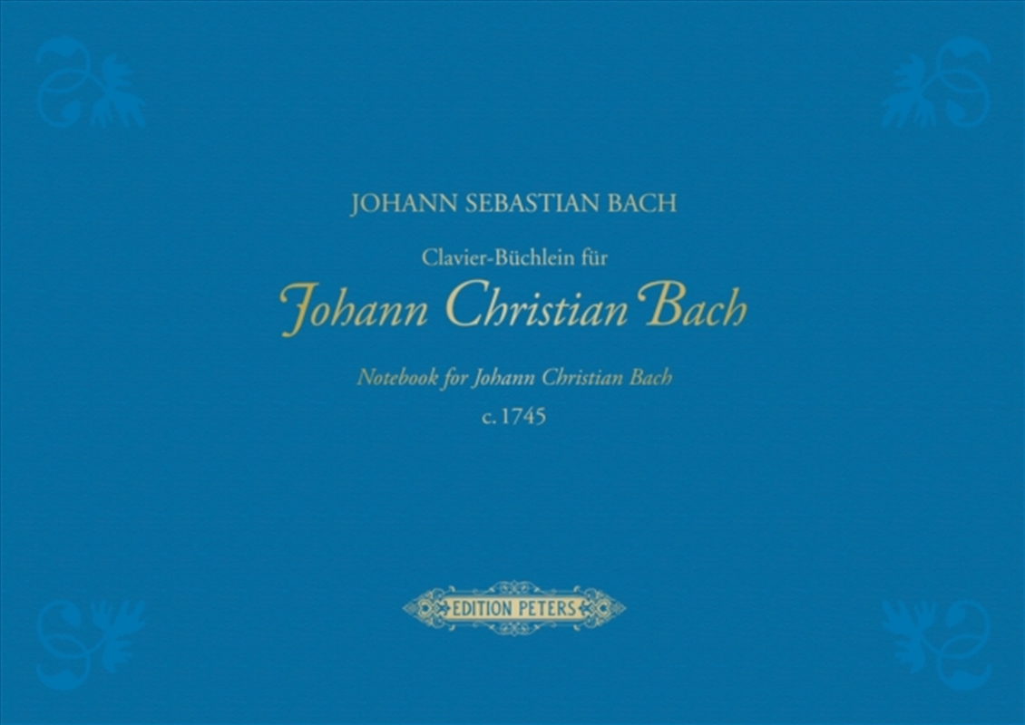 Notebook For Johann Christian Bach/Product Detail/Arts & Entertainment