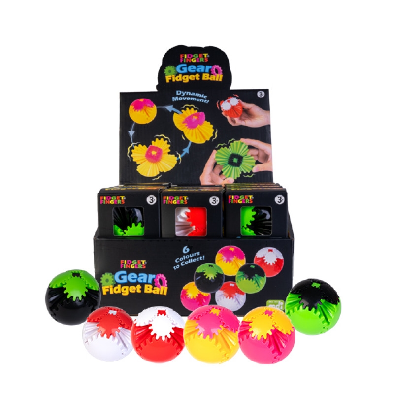 Gear Fidget Ball (SENT AT RANDOM)/Product Detail/Fidget & Sensory