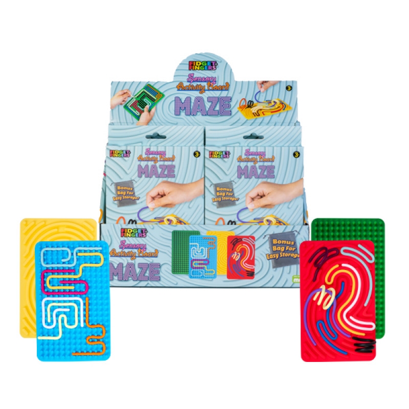 Sensory Activity Board Maze (SENT AT RANDOM)/Product Detail/Fidget & Sensory