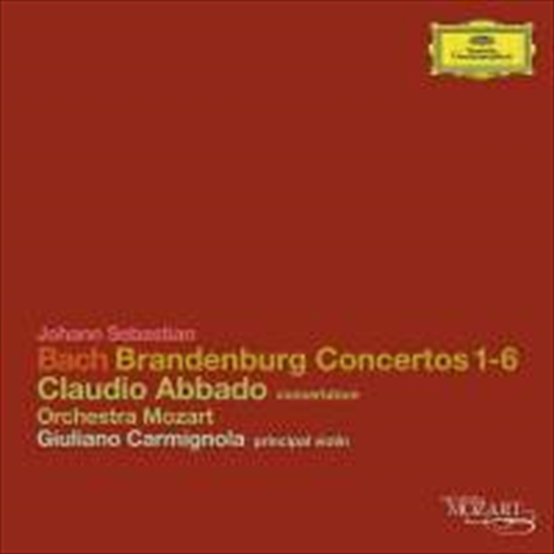 Bach, J S: Brandenburg Con 1-6/Product Detail/Classical
