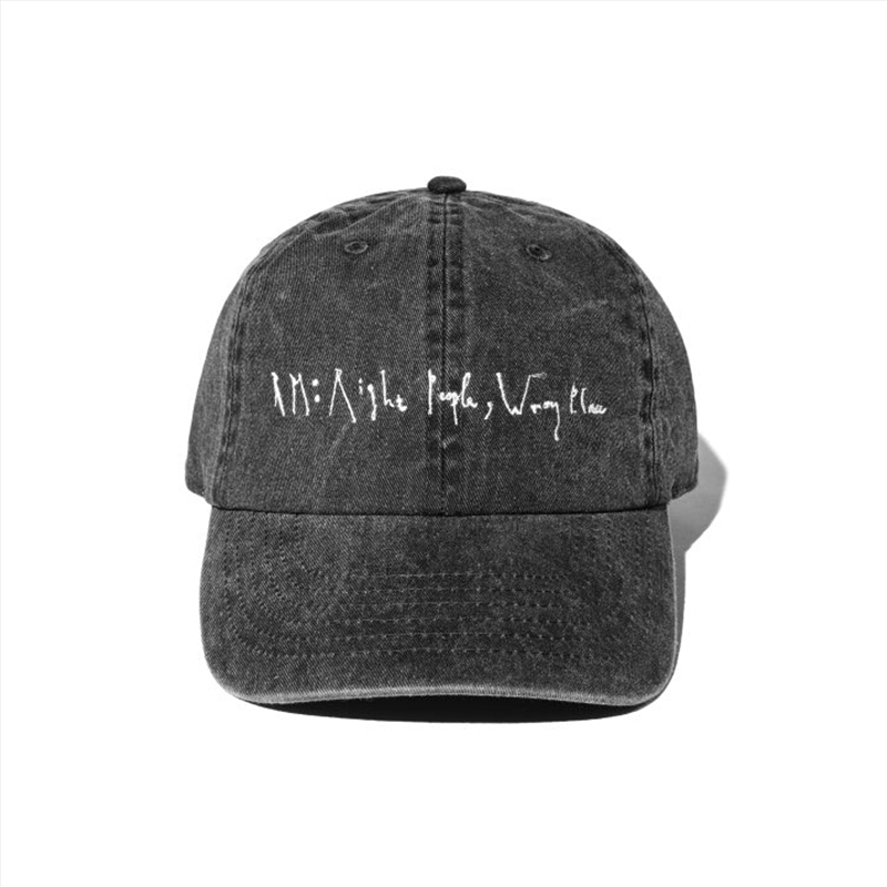 Bts Rm - Right People, Wrong Place Official Md Baseball Cap/Product Detail/KPOP Merch