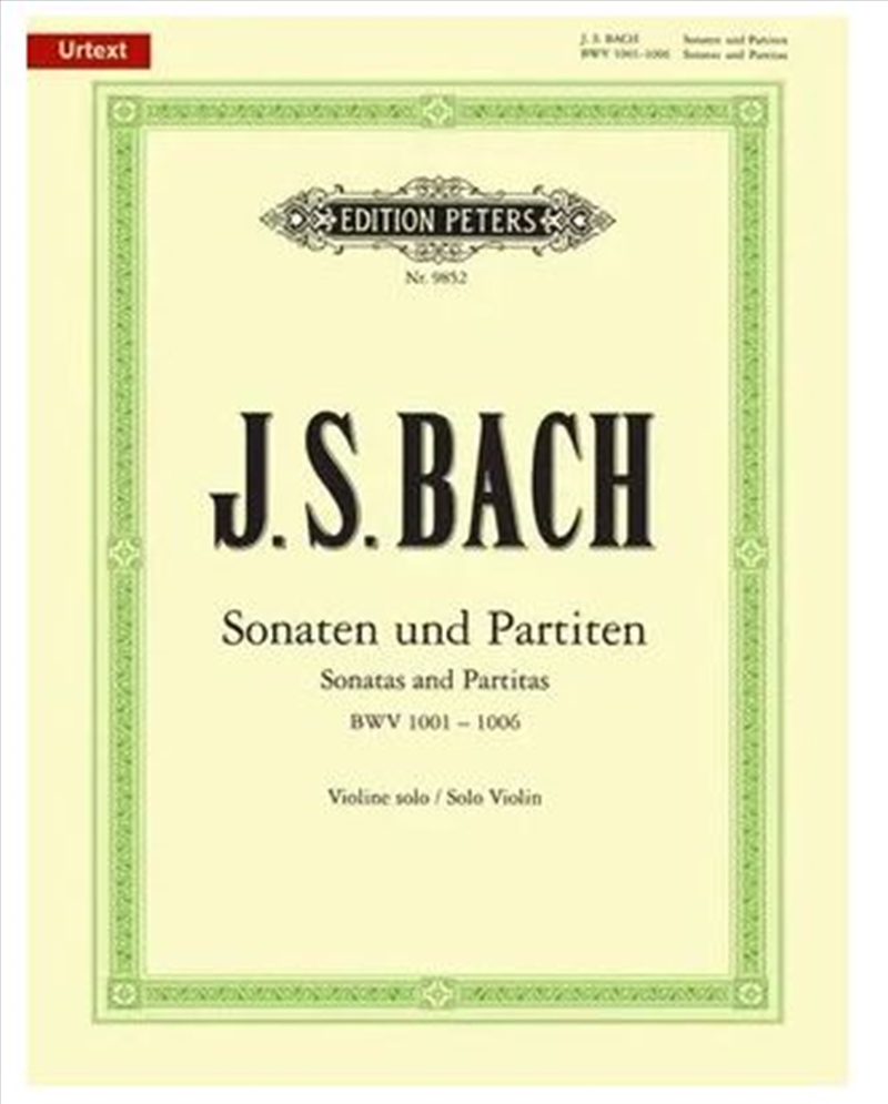 Sonatas And Partitas For Violin Solo Bwv 1001-1006/Product Detail/Arts & Entertainment