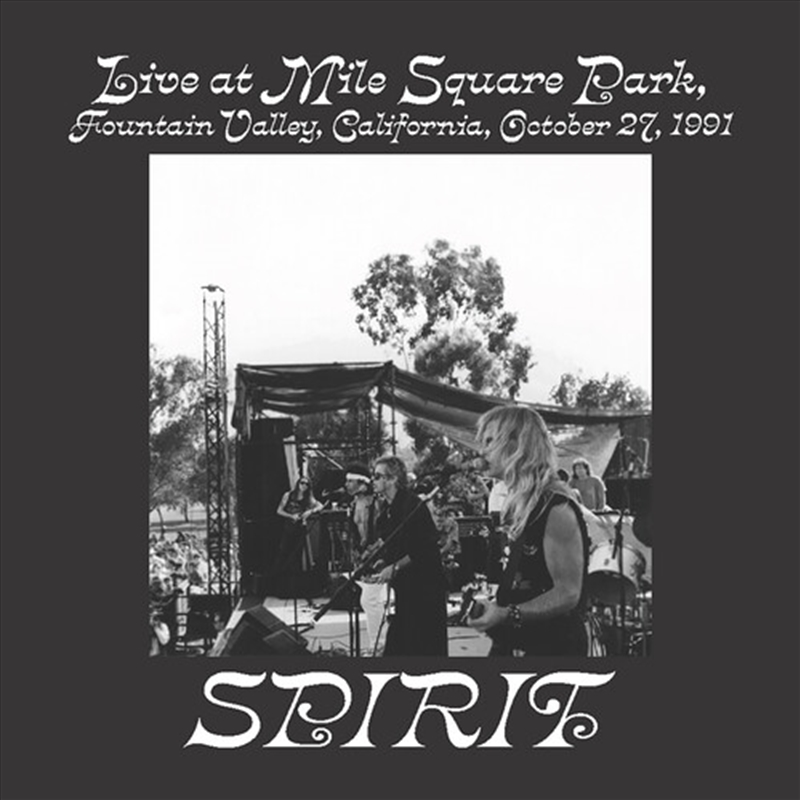 Live At Mile Square Park Fountain Valley Ca Oct 27/Product Detail/Rock/Pop