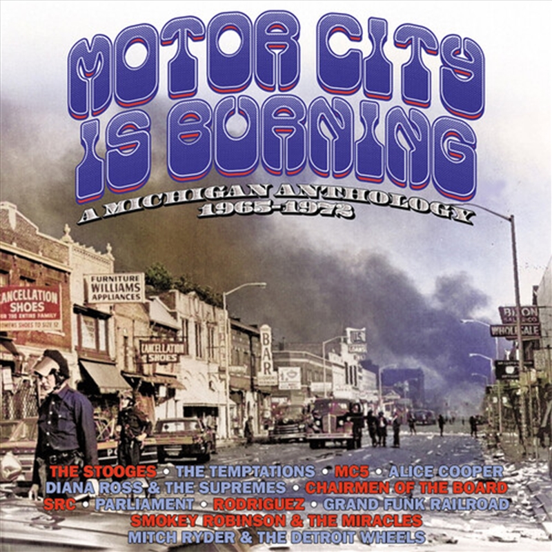 Motor City Is Burning - Michigan Anthology 1965-72/Product Detail/Rock/Pop