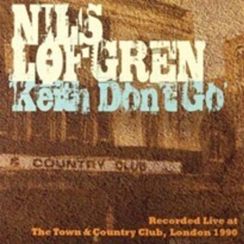 Keith Don't Go/Product Detail/Rock/Pop
