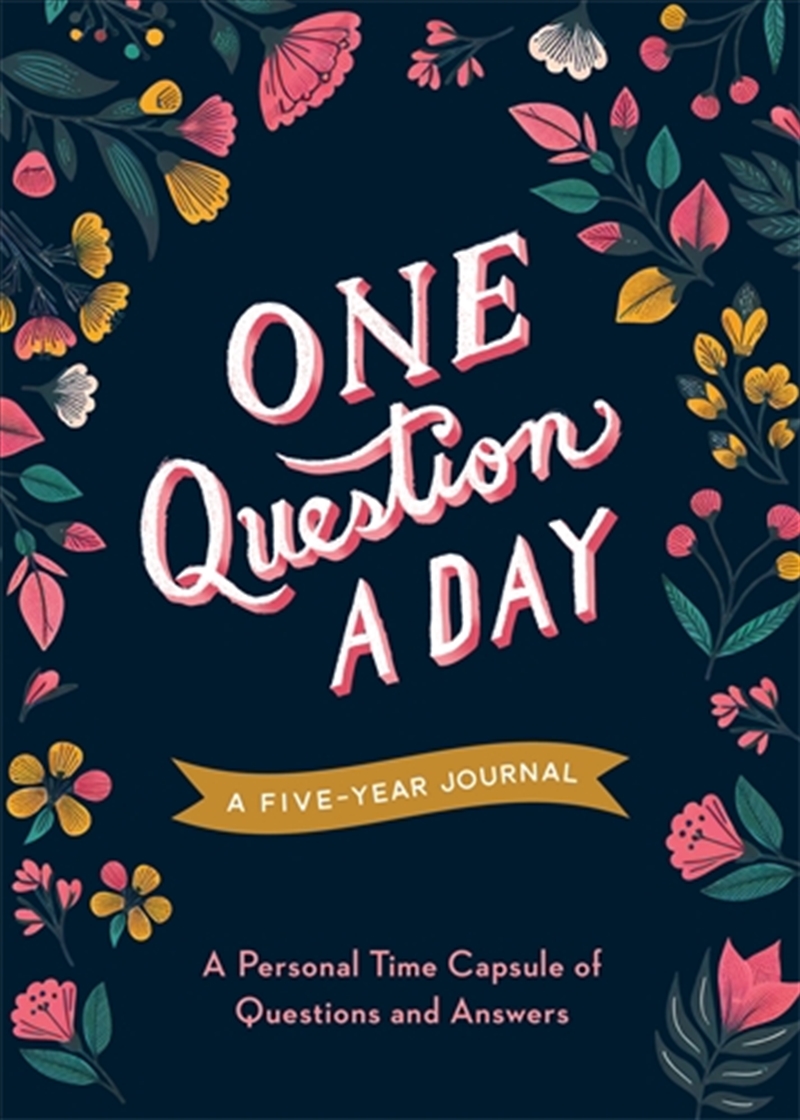 One Question a Day (Floral)/Product Detail/Self Help & Personal Development