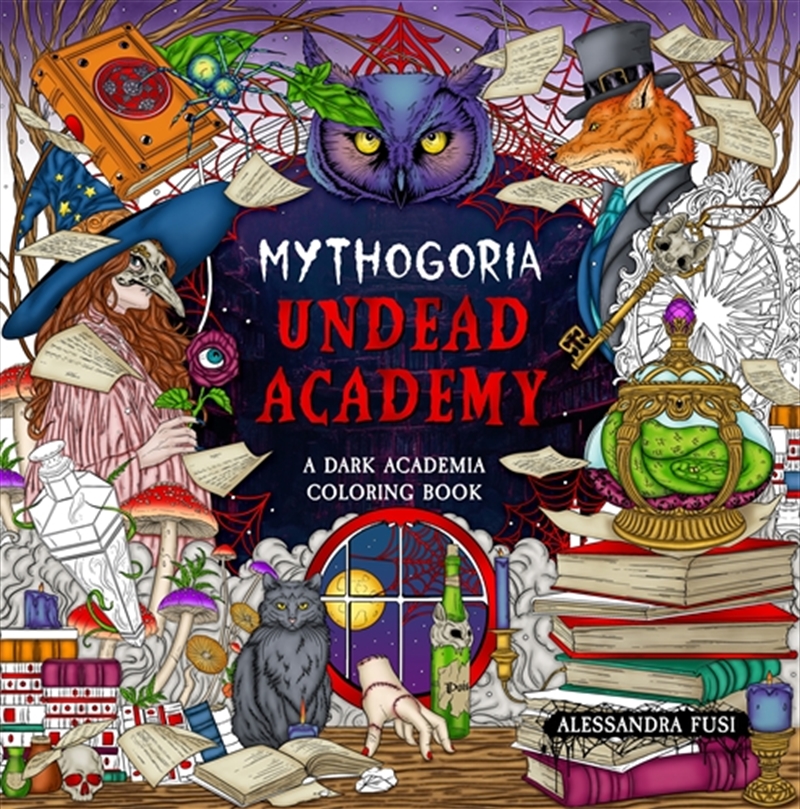 Mythogoria - Undead Academy/Product Detail/Adults Activity Books