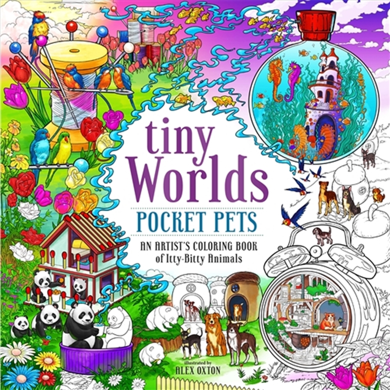 Tiny Worlds - Pocket Pets/Product Detail/Adults Activity Books