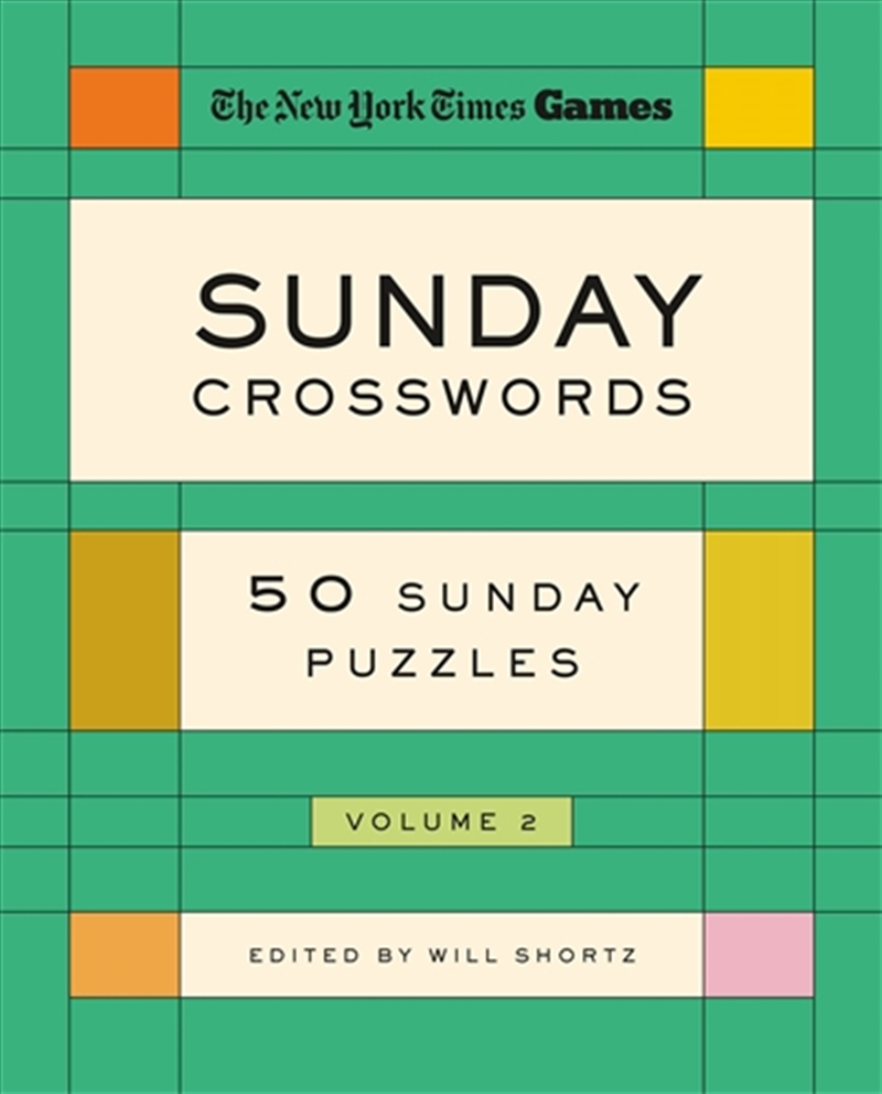 New York Times Games Sunday Crosswords Volume 2/Product Detail/Adults Activity Books