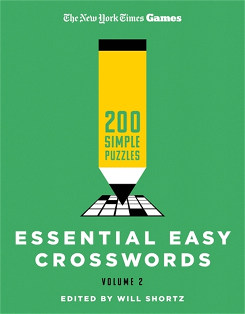 New York Times Games Essential Easy Crosswords Volume 2/Product Detail/Adults Activity Books