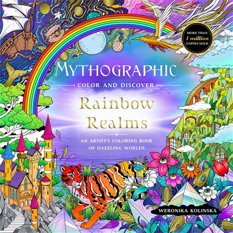 Mythographic Color and Discover - Rainbow Realms/Product Detail/Adults Activity Books