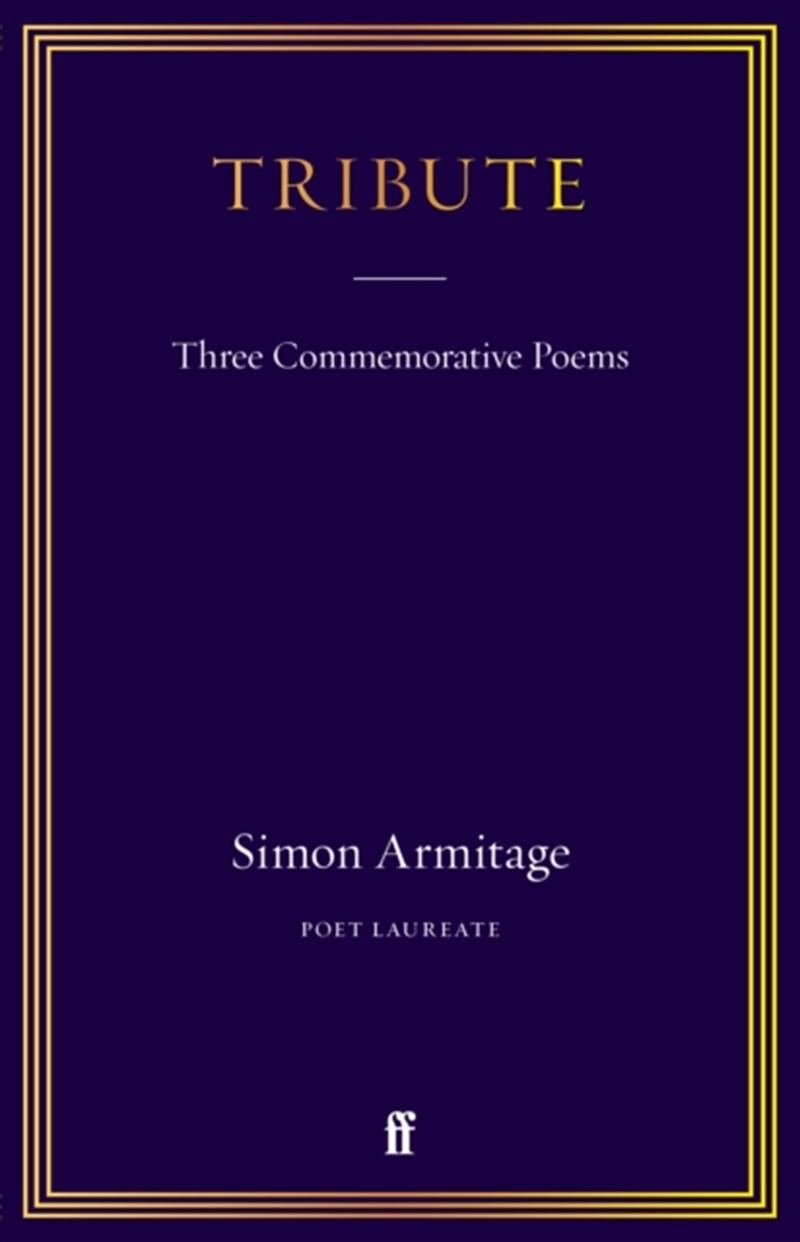 Tribute  - Three Commemorative Poems/Product Detail/Poetry