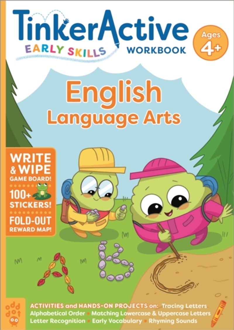Tinkeractive Early Skills English Language Arts Workbook Ages 4+/Product Detail/English