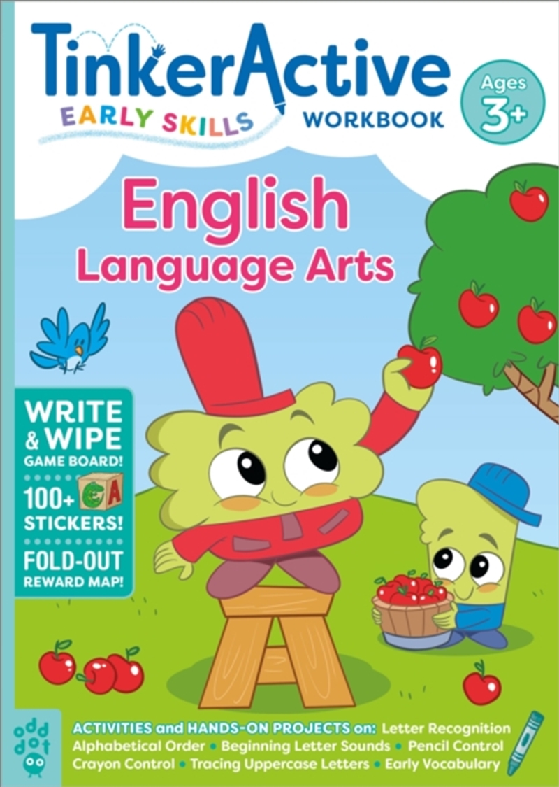 Tinkeractive Early Skills English Language Arts Workbook Ages 3+/Product Detail/Kids Activity Books
