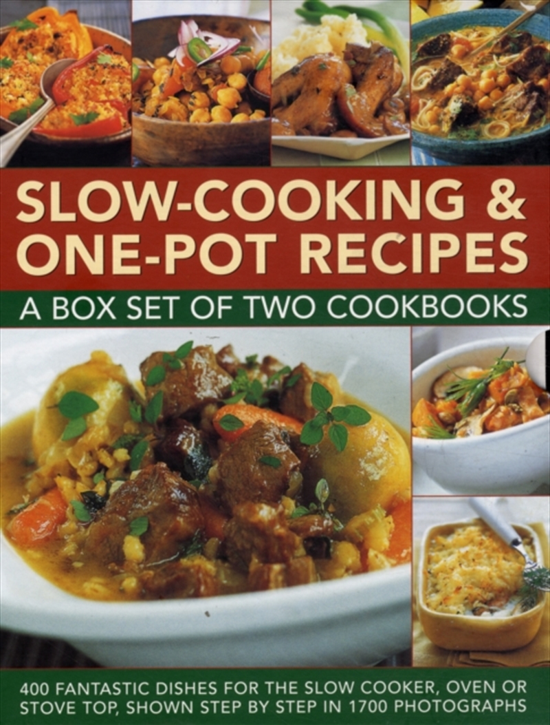 Slow-Cooking & One-Pot Recipes - A Box Set Of Two Cookbooks/Product Detail/Recipes, Food & Drink