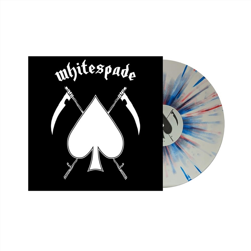 Whitespade - Red/White/Blue Splatter Vinyl/Product Detail/Metal
