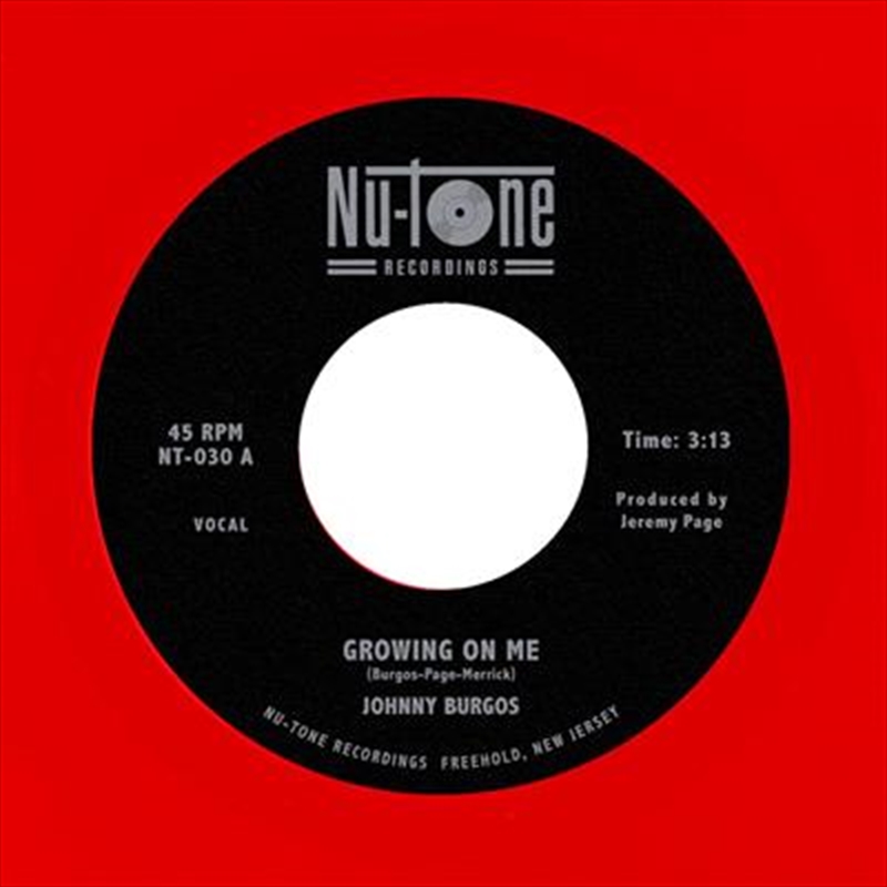 Growing On Me / Ready 45 - Translucent Red Vinyl/Product Detail/R&B