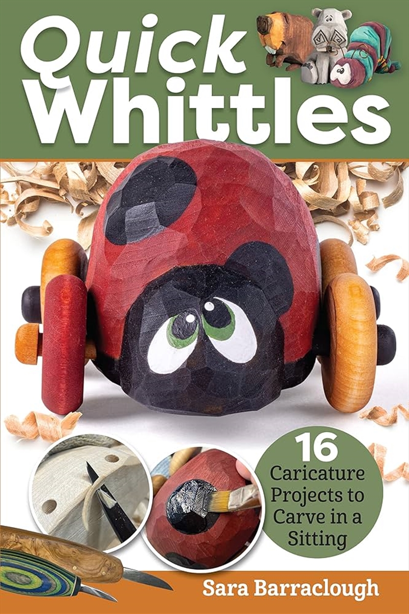 Quick Whittles  - 16 Caricature Projects To Carve In A Sitting/Product Detail/Crafts & Handiwork