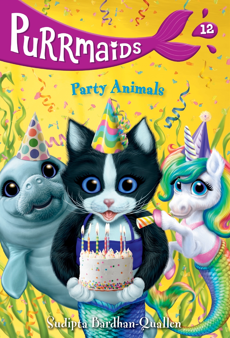 Purrmaids #12 - Party Animals/Product Detail/Childrens Fiction Books