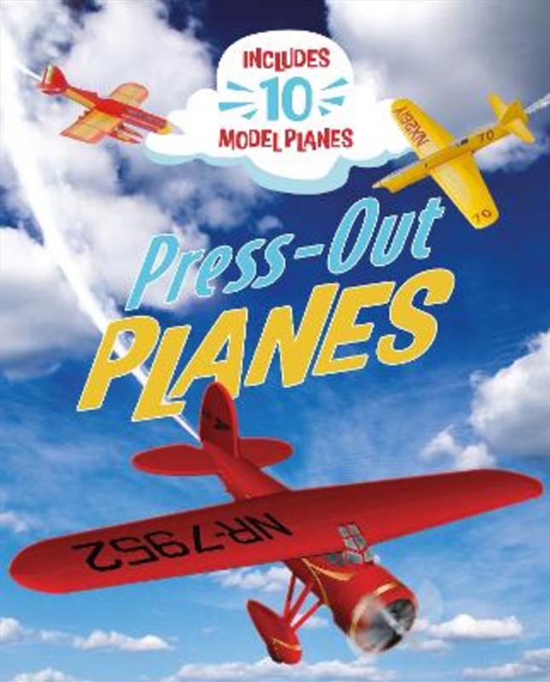 Press-Out Planes  - Includes 10 Model Planes/Product Detail/Kids Activity Books