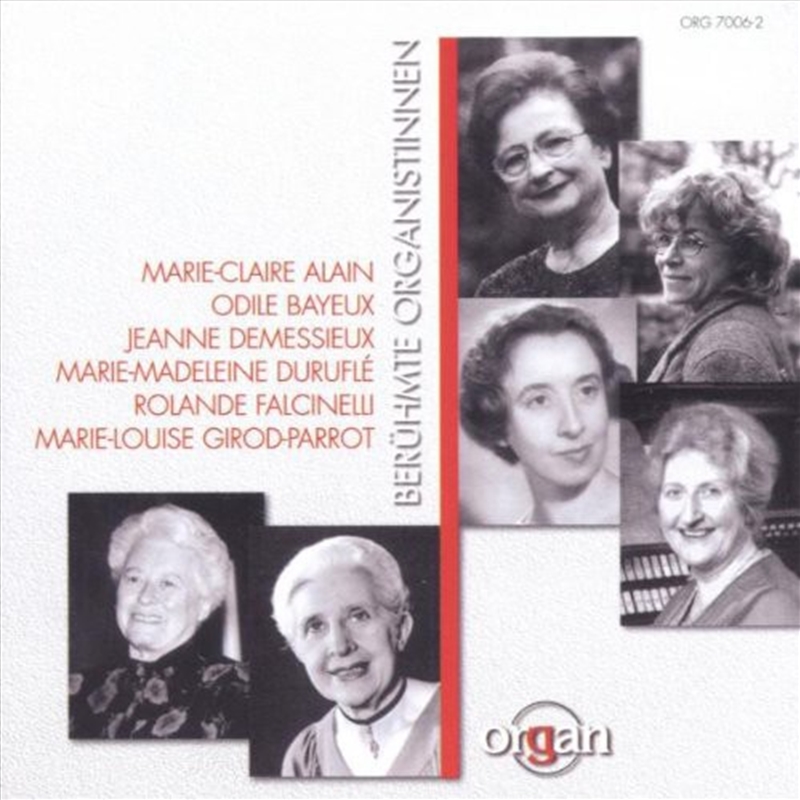 Famous Woman Organists/Product Detail/Classical