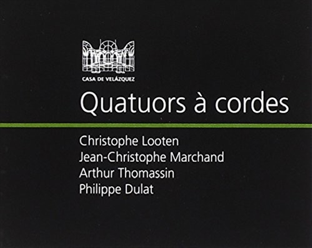 Quatuors A Cordes/Product Detail/Classical