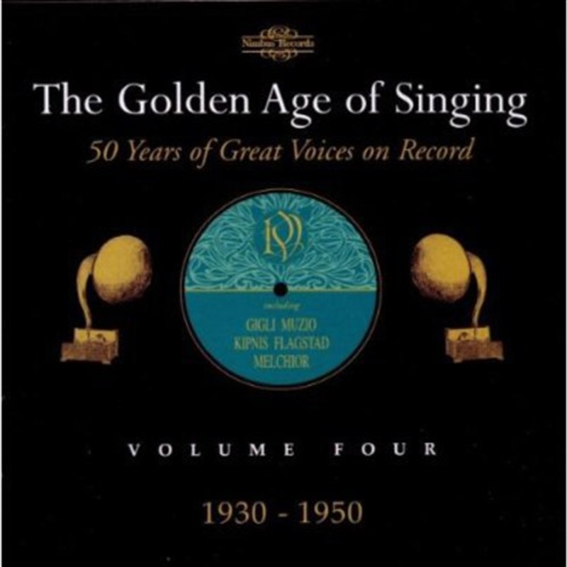 Golden Age Of Singing 4 - 1930-1950/Product Detail/Classical