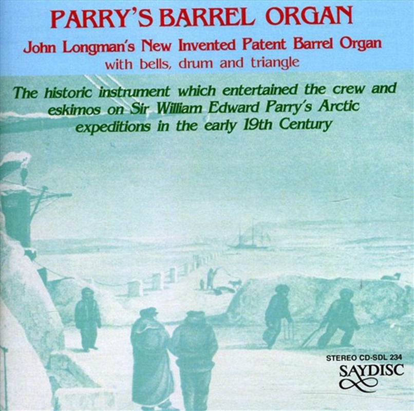 Parry's Barrel Organ/Product Detail/Classical