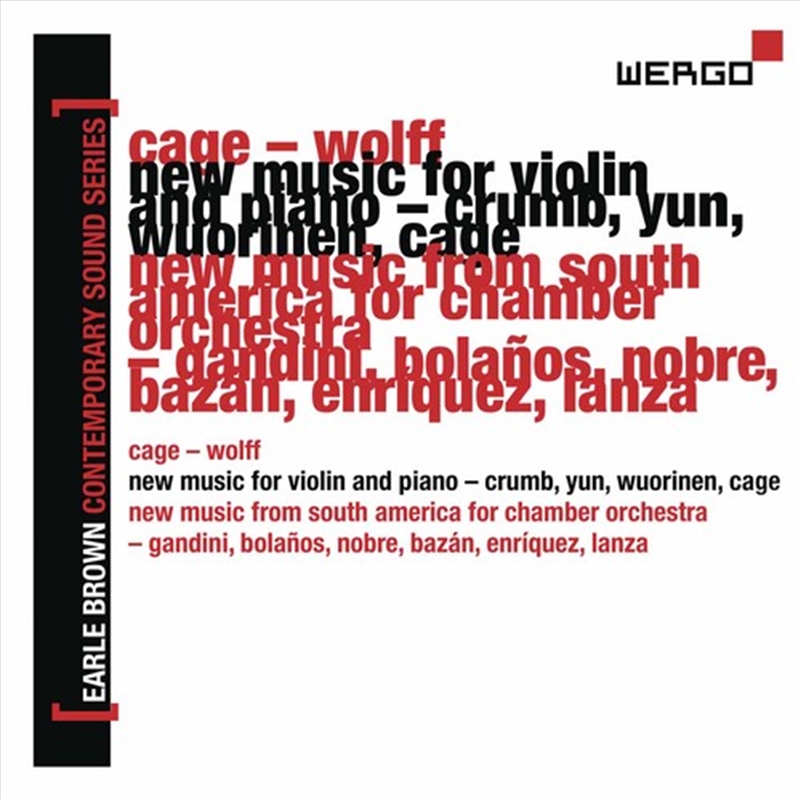 Earle Brown Contemporary Sound Series 6/Product Detail/Classical