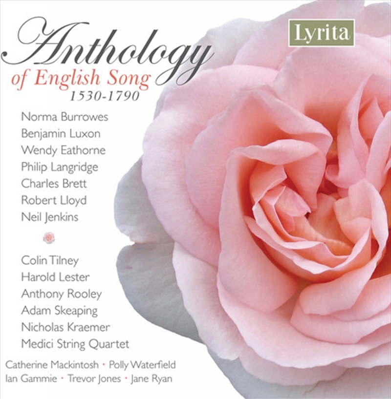 Anthology Of English Song 1530-1790/Product Detail/Classical