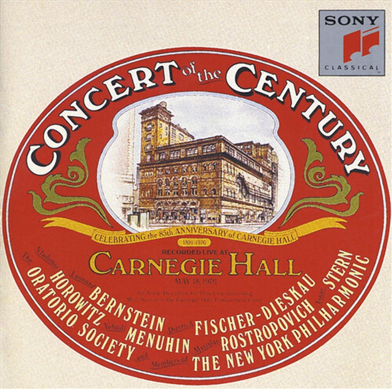Concert Of Century/Product Detail/Classical