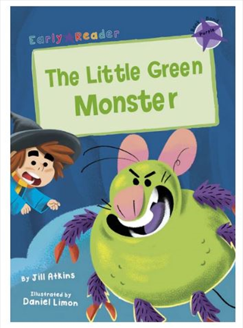 The Little Green Monster  - (Purple Early Reader)/Product Detail/Kids Educational