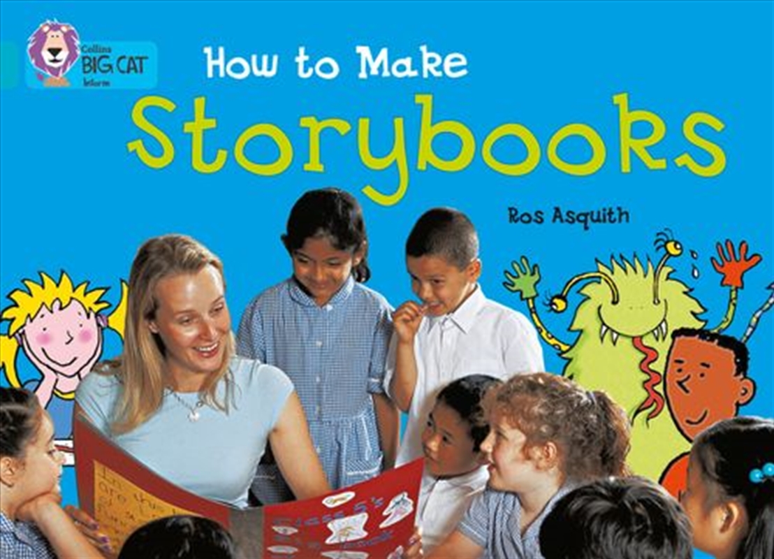 How To Make A Storybook  - Band 07/Turquoise/Product Detail/Children