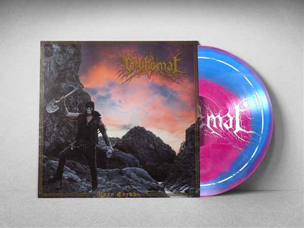 Puro Carbon - Magenta / Blue Swirl Vinyl & Silkscreen On Side B/Product Detail/Metal