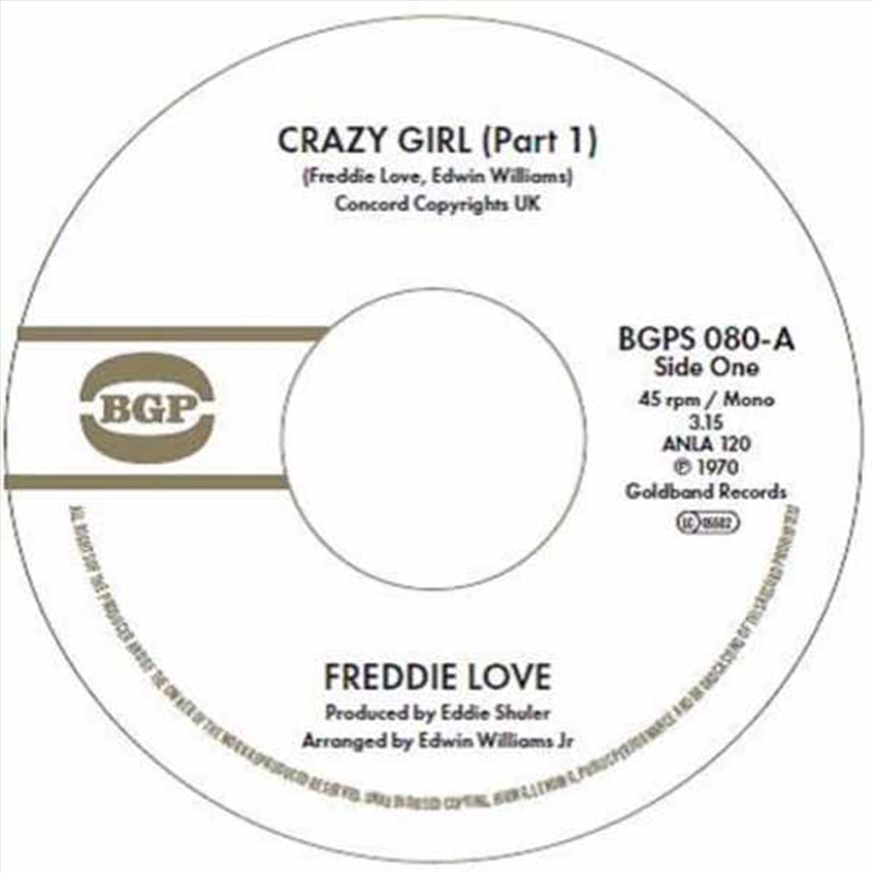 Crazy Girl/Product Detail/R&B