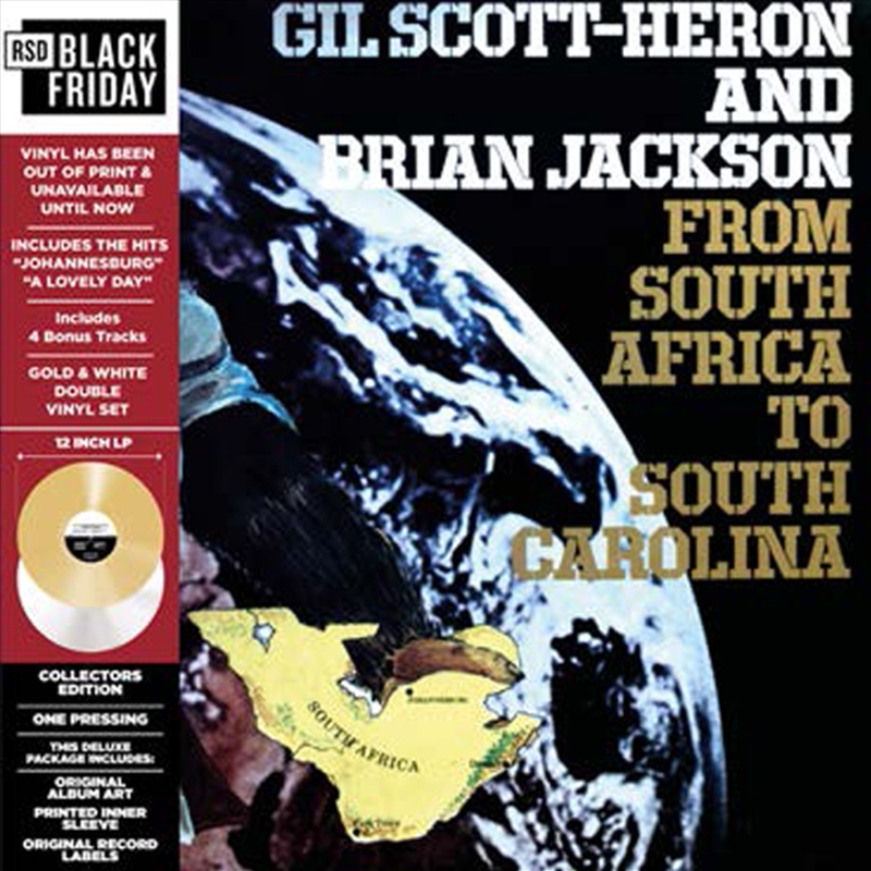 From South Africa To South Carolina - Black Friday 2024 - Gold/White Vinyl/Product Detail/Jazz