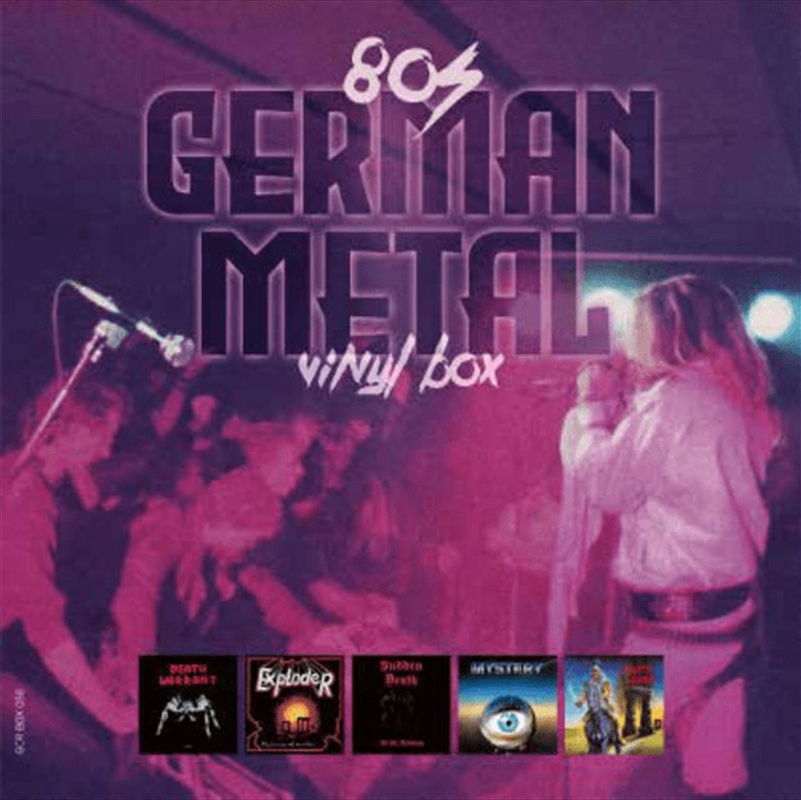 80's German Metal Vinyl Box/Product Detail/Metal