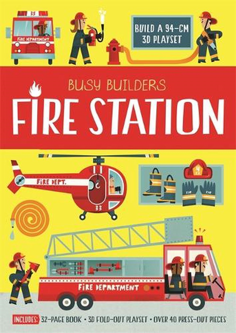 Busy Builders Fire Station/Product Detail/Kids Activity Books