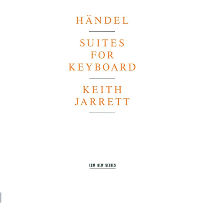 Handel: Suites For Keyboard/Product Detail/Classical