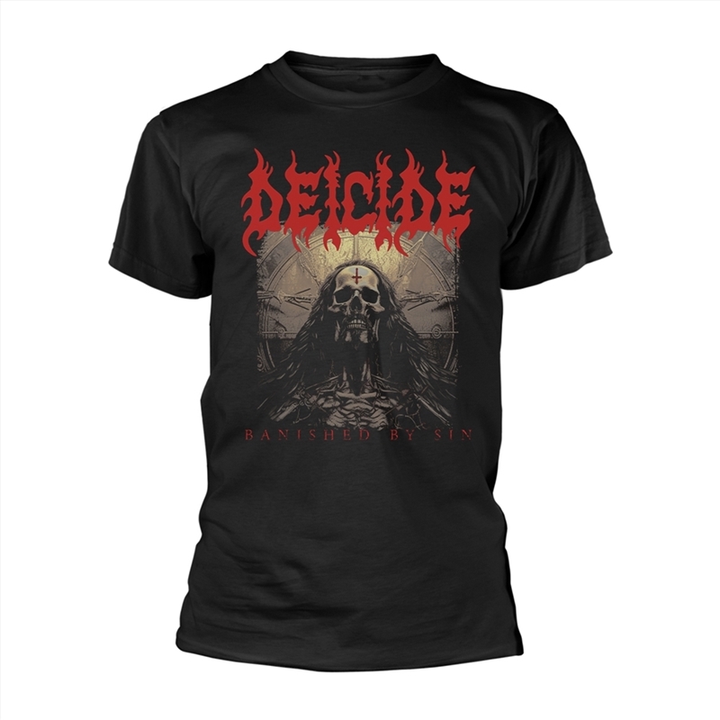Banished By Sin: Eu Tour 2024 - Black - Medium/Product Detail/Shirts
