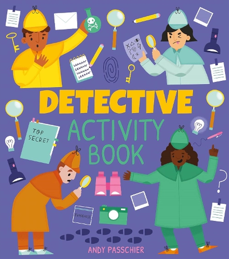 Detective Activity Book/Product Detail/Kids Activity Books