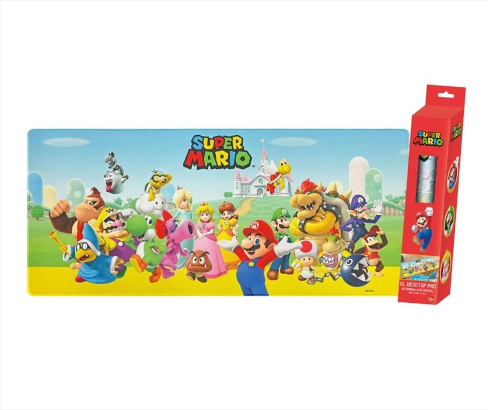 Super Mario - Characters - LG Desk Mat/Product Detail/Accessories